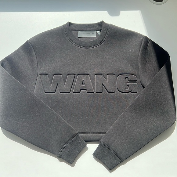 Alexander Wang x H&M cropped long sleeve top - Picture 1 of 4
